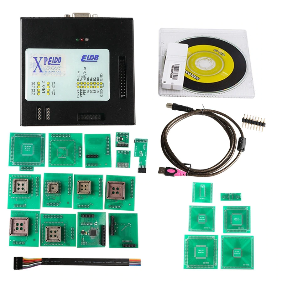XPROG M V6.50 V6.26  A New Authorizations XPROG Metal Box XPROG-M ECU Programmer with Full Adapters