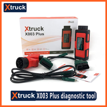 Xtruck X005 Plus Truck Diagnostic Tool - ECU Quick Flashing & DPF Regeneration Scanner for Sinotruk, Dongfeng, SHACMAN Heavy Duty Trucks