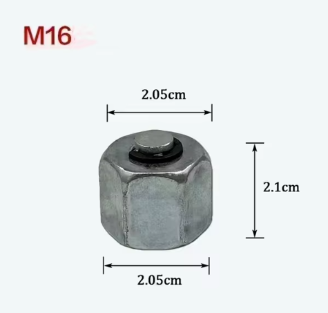 Diesel Common Rail M12 14 16 18 20 Fuel Injector Cap Block Off Tool for Chevy GMC Duramax 6.6L and Dodge Cummins 5.9L Some Models