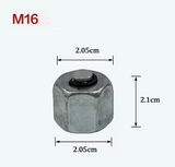 Diesel Common Rail M12 14 16 18 20 Fuel Injector Cap Block Off Tool for Chevy GMC Duramax 6.6L and Dodge Cummins 5.9L Some Models