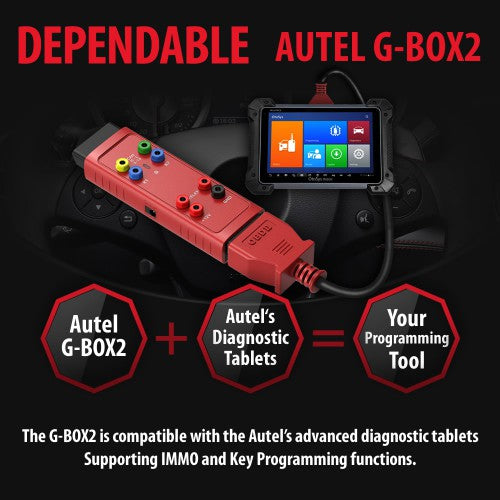 100% Original Autel G BOX2 Tool for Mercedes Benz All Key Lost Work with Autel MaxiIM IM608/IM508