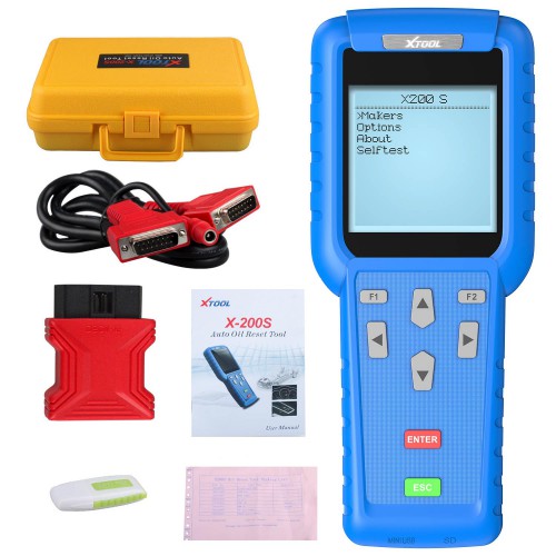 Free Shipping by DHL XTOOL Oil Reset Tool X-200S X200S