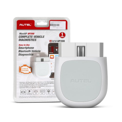 Autel MaxiAP AP200 Bluetooth OBD2 Code Reader Support Full Systems Diagnose
