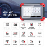 Free Shipping by DHL XTOOL X100 PAD Key Programmer With Oil Rest Tool Odometer Adjustment