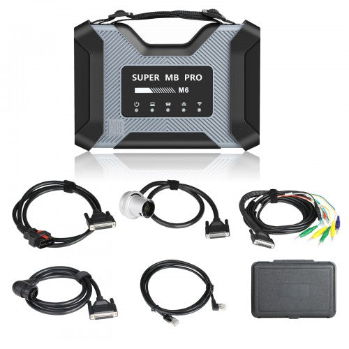 FZ G1 Tablet With Super MB Pro M6 Wireless Star Diagnosis Tool Work on Both Cars and Trucks