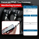 Universal NFC Programmable TPMS Sensors (315MHz/433MHz)