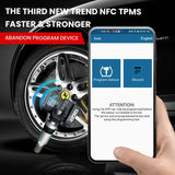 Universal NFC Programmable TPMS Sensors (315MHz/433MHz)