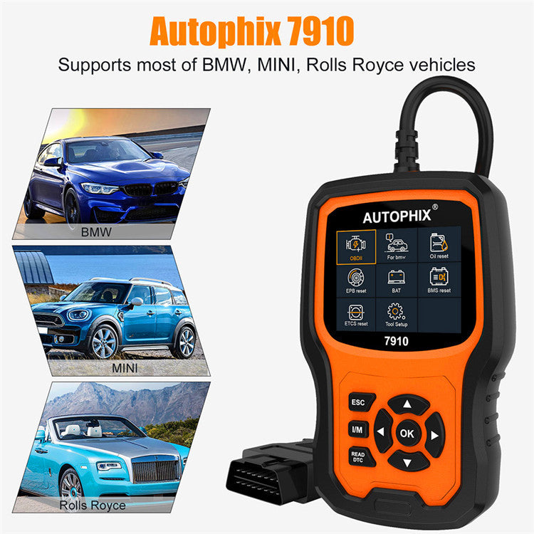 Autophix 7910 Full System Diagnostic Tool for BMW