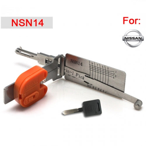 NSN14 Smart 2 in 1 Auto Pick And Decoder For Nissan Auto Pick Tools For Locksmith With High Quality