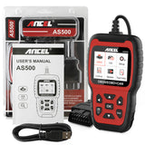 Ancel AS500 Car Diagnostics Tool OBD2 Scanner Check Fault Codes