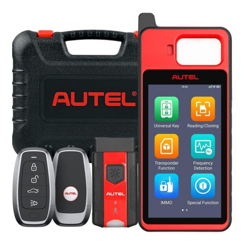 2024 Autel MaxiIM KM100 KM100E Universal Key Generator Kit Support Transponder Reading/ Cloning and IMMO Learning Free Update Online