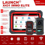 2023 Launch X431 IMMO Elite Key Programmer All System Diagnostic Scanner with 39 Reset Service