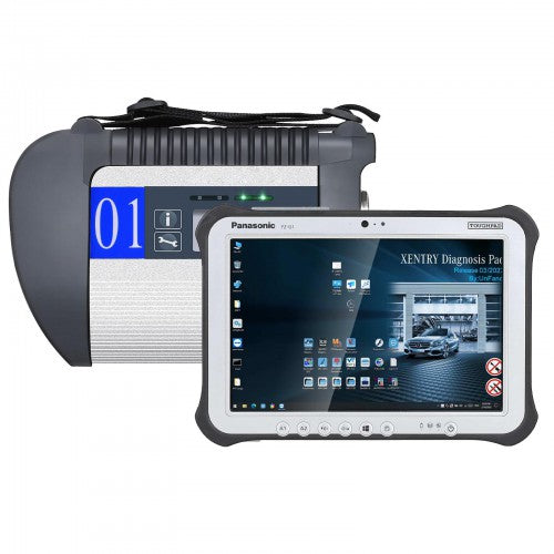 Wifi MB SD Connect Compact 4 Doip With V2023.6 SSD Plus Panasonic FZ-G1 I5 Tablet 8G Ready to Use