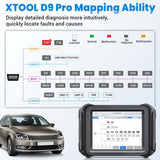 2023 XTOOL D9 PRO Car Diagnostic Tool Support ECU Online Programming