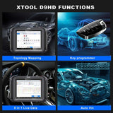 2023 XTOOL D9HD Truck Diagnostic Tool Support 12V to 24V Diesel/Gasoline