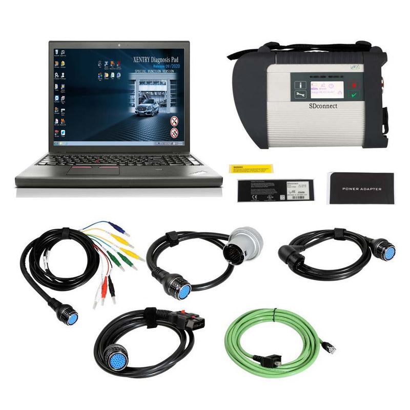V2024.09 C4 MB DOIP SD Connect Star Diagnosis Plus Lenovo T450 Laptop i5 8G With Engineering Software