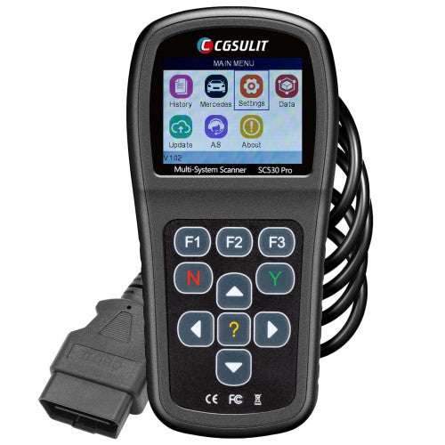 CGSULIT SC530 Pro Bi-Directional OBD2 Scanner Full-System Diagnostic Tool For Mercedes-Benz Vehicles 2025