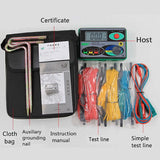 DY4100 Digital Earth Ground Resistance Tester Meter