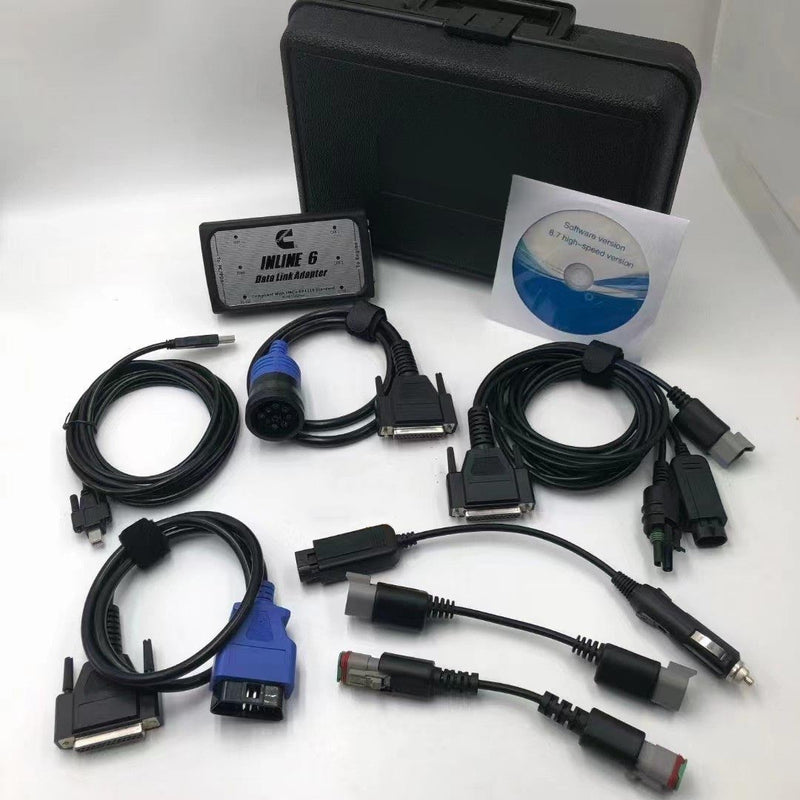 C-ummins I-NLINE 6 Data Link Adapter with Cummins Insite 8.7 Software for Cummins