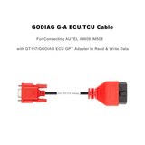 GODIAG G-A Pro ECU/TCU Cable Iinks AUTEL IM608/IM508 To GT107/GODIAG GPT Adapter For Data Read/Write 2025