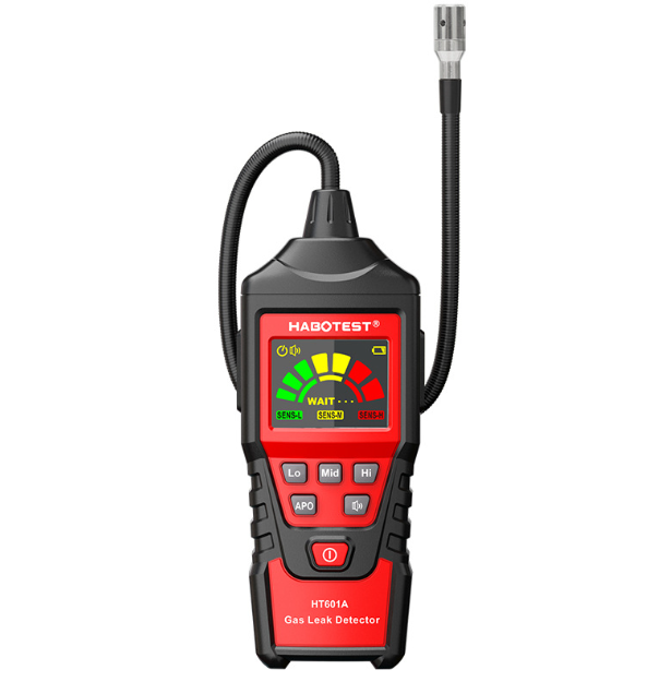 HT601A Portable LED Combustible Gas Detector Gas Leakage Tester
