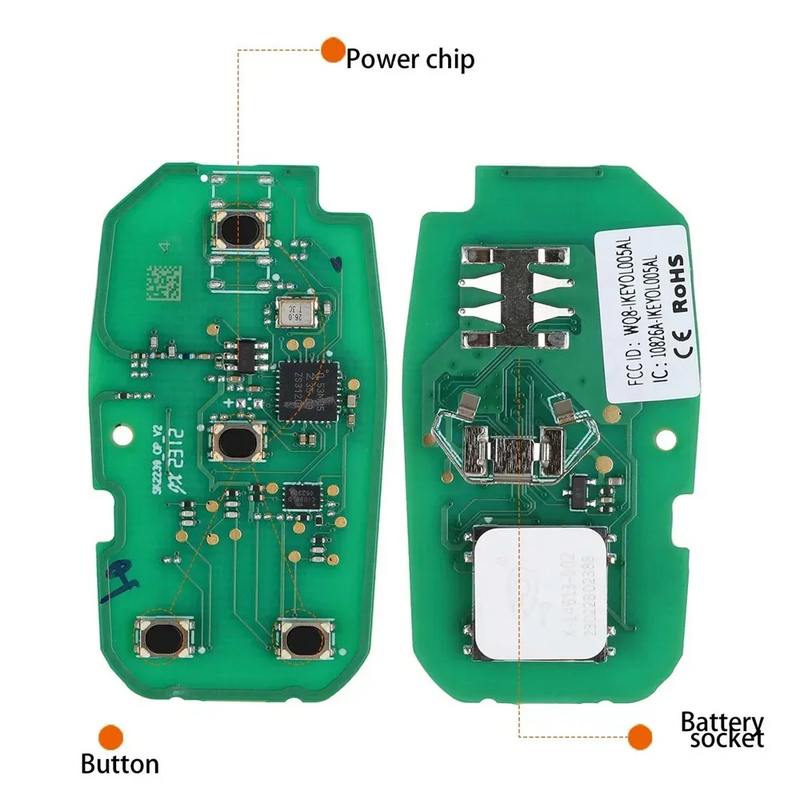 AUTEL IKEY OL004AL OL005AL Universal Smart Remote Key For Buick 4 Buttons/ 5 Buttons