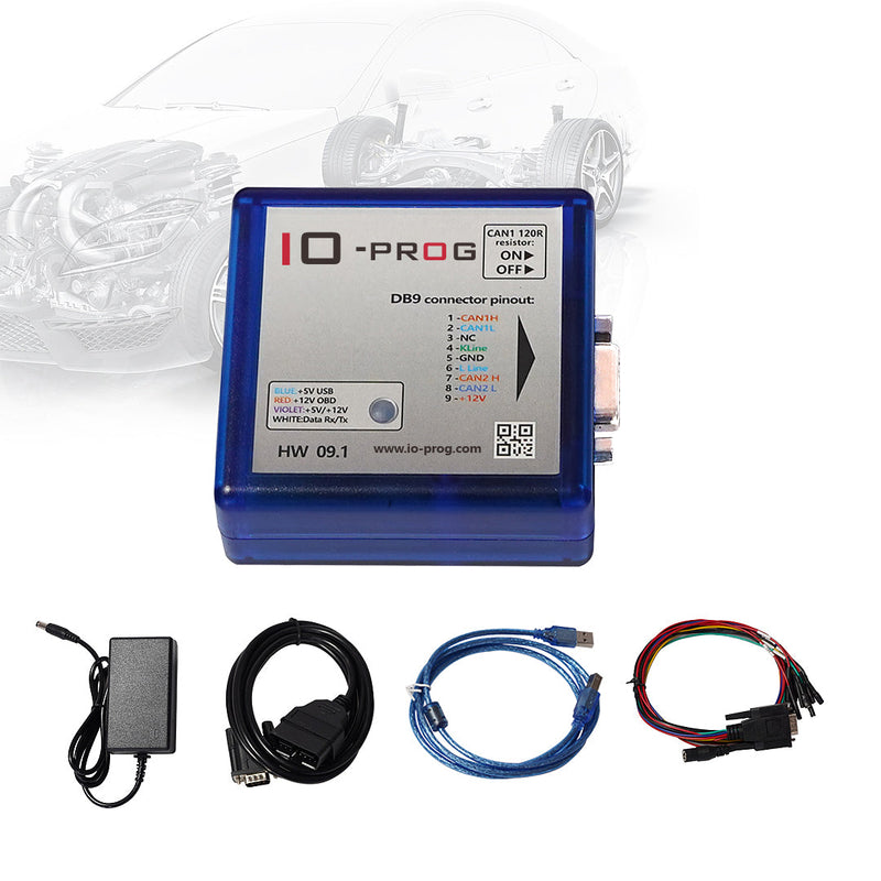 IO-PROG ECU Programmer With G-M/OPE-L ECU Activation Modules & Functions