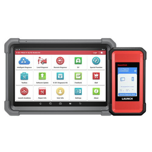 LAUNCH X431 PRO3 V+ Elite V5.0 Global Diagnostic Scanner SmartLink C 2.0 & 37 Service Topology Mapping Support