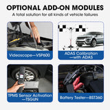 Launch X431 PAD VII Pad 7 Elite J2534 Bi-Directional Scanner with SmartLink Connectivity ADAS Calibration ECU Coding TPMS  Mapping 60+  Services