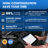 Launch X431 PAD VII Pad 7 Elite J2534 Bi-Directional Scanner with SmartLink Connectivity ADAS Calibration ECU Coding TPMS  Mapping 60+  Services