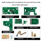 Yanhua Mini ACDP Module 35 for Toyota ODO/ for Buick BCM Cluster Recalibration Module35  Mileage Correction