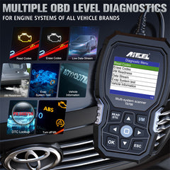 Ancel TD700 Toyota/Lexus/Scion Full system Diagnostic Tool