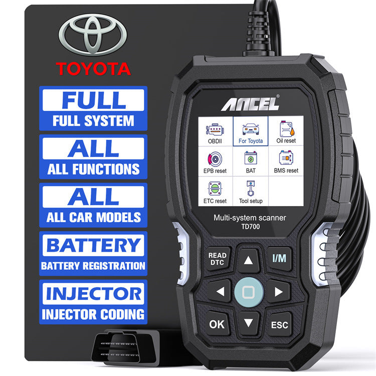 Ancel TD700 Toyota/Lexus/Scion Full system Diagnostic Tool