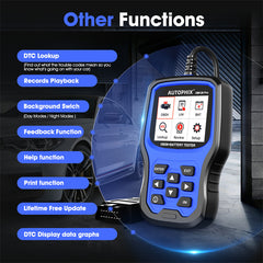 AUTOPHIX OM129Pro 2 in 1 Car OBDII Engine Testing Tool And Car Electrical Tester