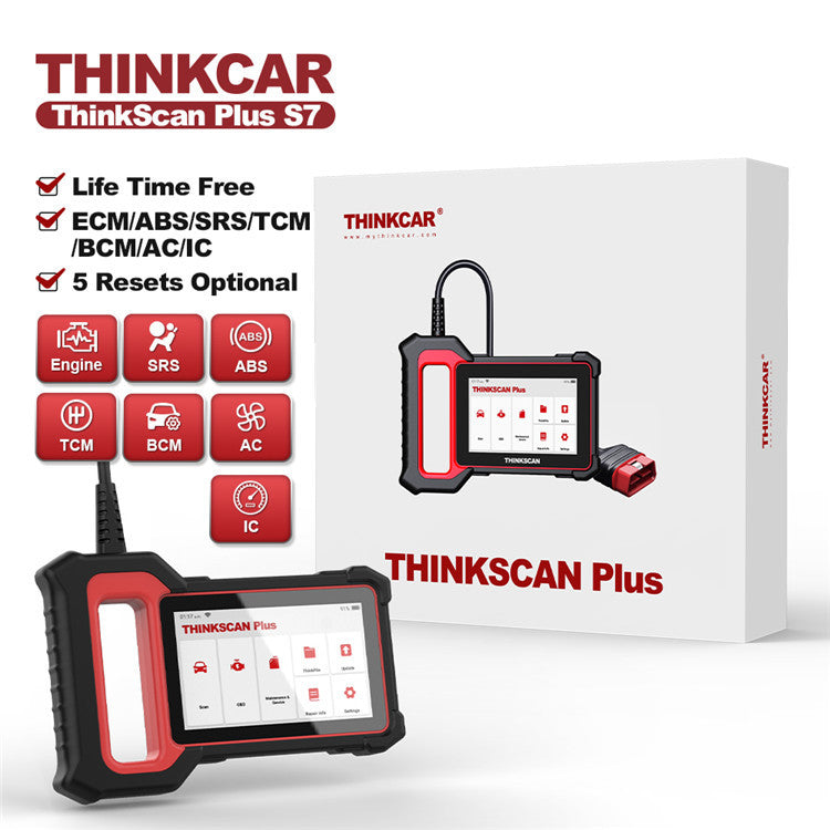 THINKCAR Thinkscan Plus S7 Car Diagnostic Tool SAS SRS DPF Reset