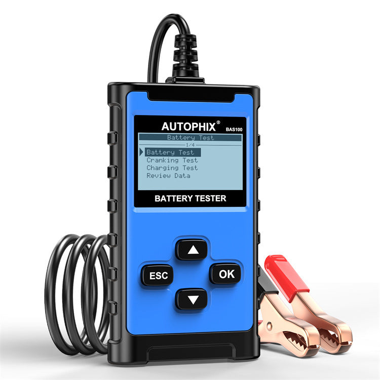 AUTOPHIX BAS100 Automotive 12-24V Lead-acid Battery Tester Analyzer