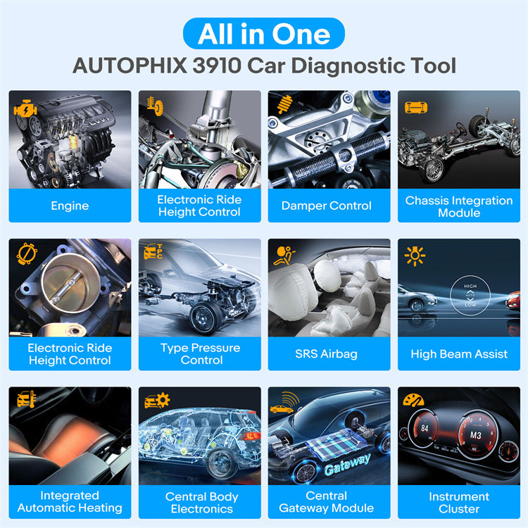 Autophix 3910 Full System Diagnostic Tool For BMW