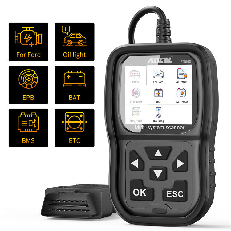 ANCEL FD500 Full System Diagnostic Tool For Ford
