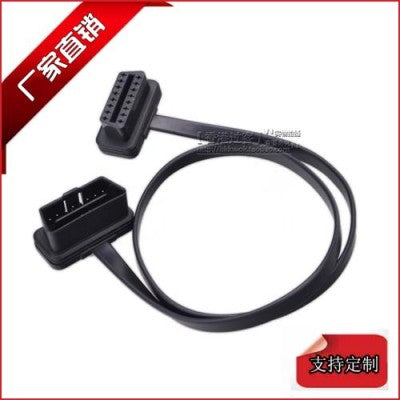 ELM327 OBDII 16pin Male to Female Extension Cable Diagnostic Extender