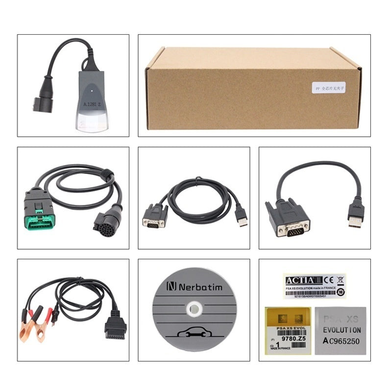 Le.xia 3 PP2000 Diagbox For Peu.geot Citroen Diagnostic Tool V7.83 with Full Chips