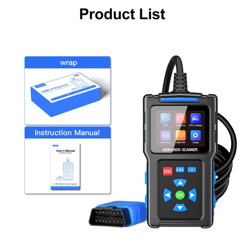 T200 automobile fault diagnosis instrument OBD II Scanner
