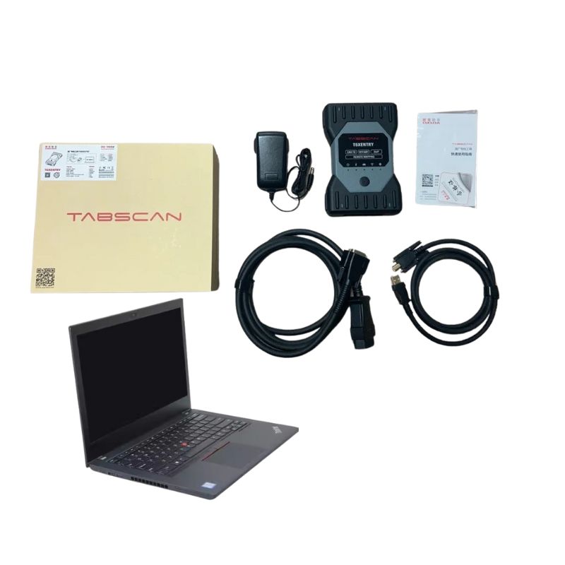TabScan T6 XENTRY Diagnostic Tool with ThinkPad T470 I5 7200U 512G SSD Software Until 2024.12