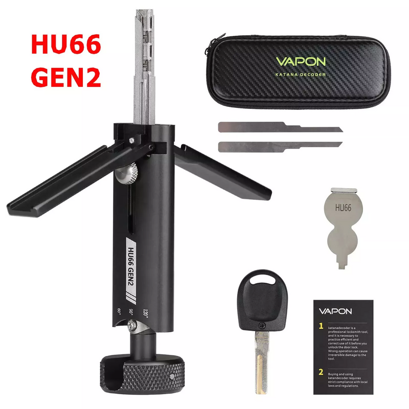 Vapon Katana Decoder HU66 Gen2 Auto Pick & Decoder Tool