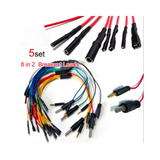 WOYO CTBC001 8-Way ECU Breakout Leads For Automotive Diagnostic Oscilloscope Line Cable DIY Connection