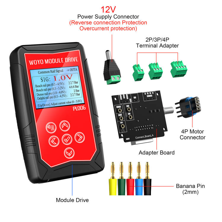 WOYO PL006 12V Automotive Tester