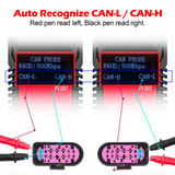WOYO PL007 Multi-Protocol Signal Tester (CAN/LIN/PWM) & CAN Bus Analyzer With Baud Rate/ID Data Decoding And Auto-Polarity Detection For CAN-H/CAN-L