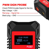 WOYO PL007 Multi-Protocol Signal Tester (CAN/LIN/PWM) & CAN Bus Analyzer With Baud Rate/ID Data Decoding And Auto-Polarity Detection For CAN-H/CAN-L