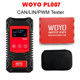 WOYO PL007 Multi-Protocol Signal Tester (CAN/LIN/PWM) & CAN Bus Analyzer With Baud Rate/ID Data Decoding And Auto-Polarity Detection For CAN-H/CAN-L