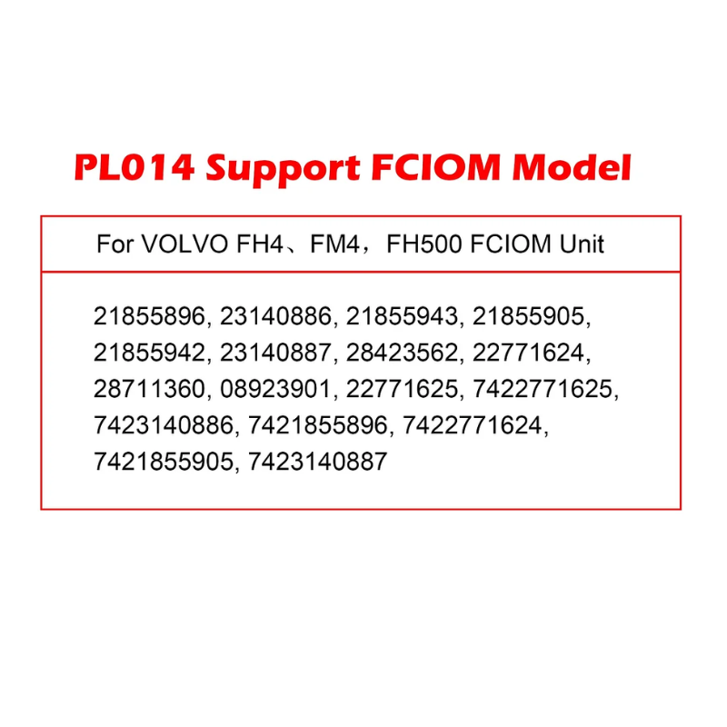 WOYO PL014 Automotive Diagnostic Tool One-Click HIL Testing for Volvo & Renault FCIOM Truck Control Units