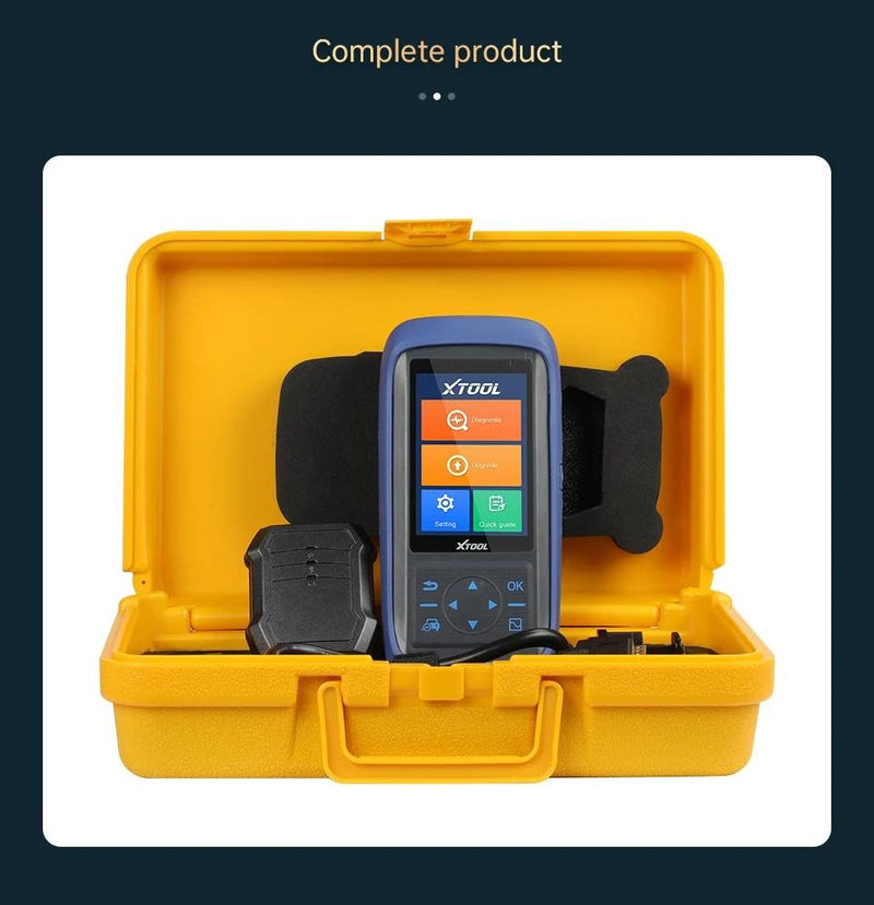 XTOOL A30 Pro OBD II Scanner Full System Diagnosis with 15 Services Free Upgrade